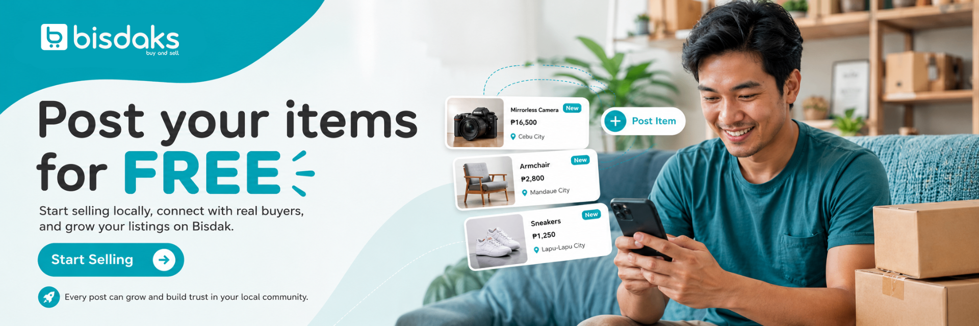Post your items for free on Bisdak