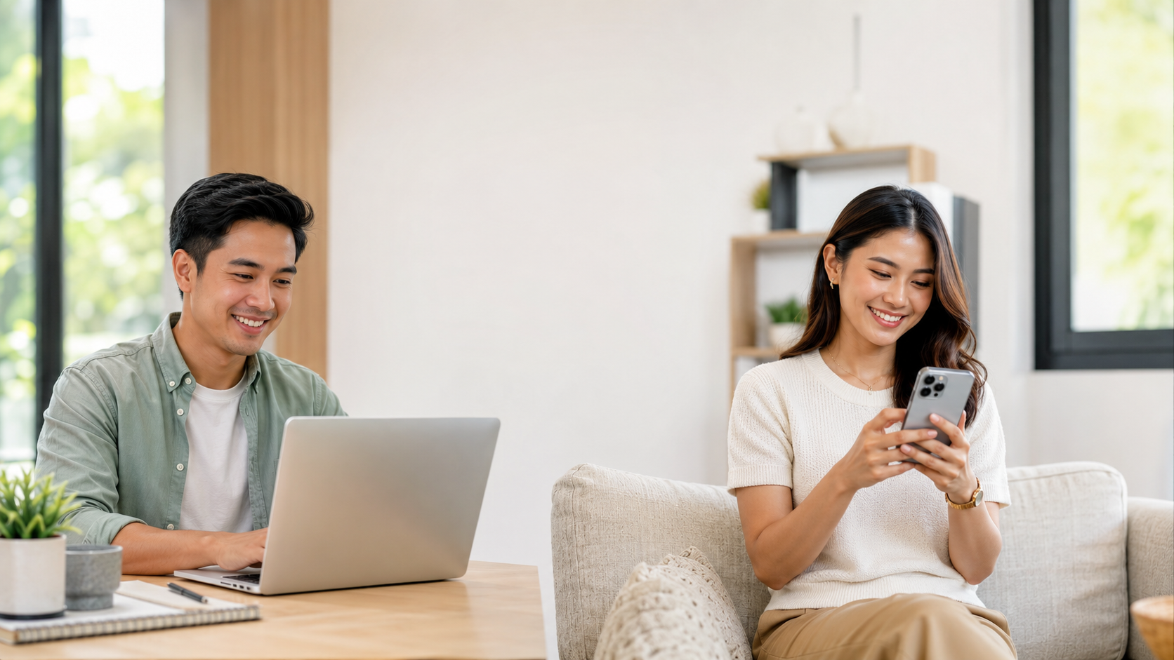 Bisaya couple buying and selling on Bisdaks